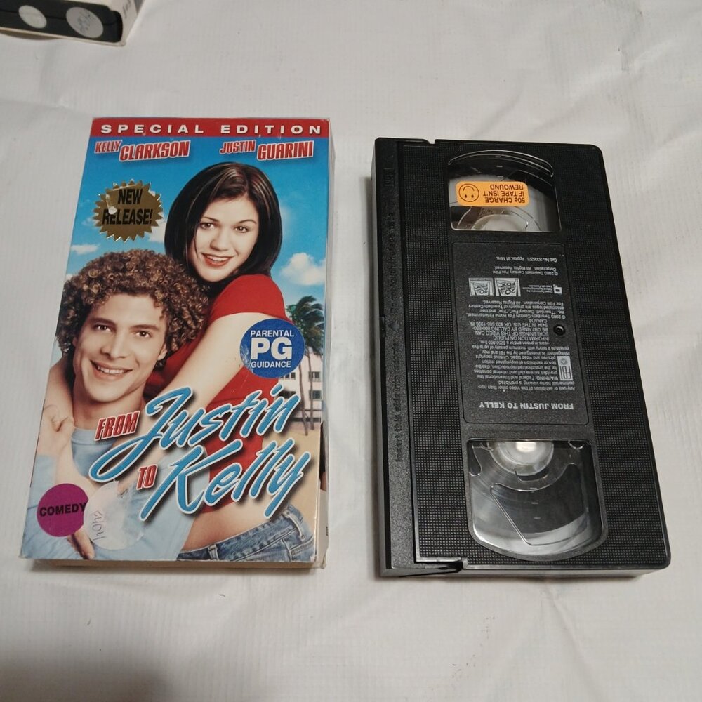 From Justin To Kelly American Idol 2003 VHS Tape Kelly Clarkson - Bundle & Save